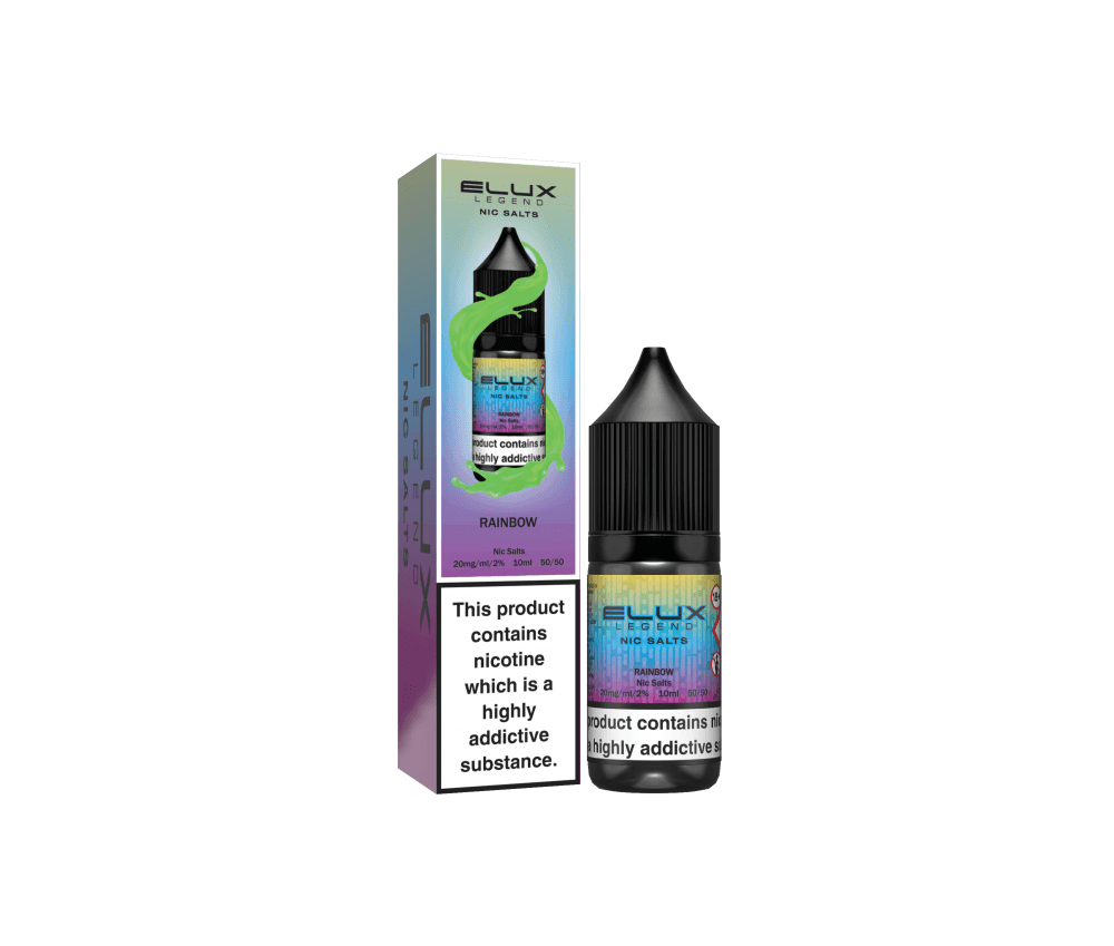 Rainbow E-Liquid Nicotine Salt By Elux Legend 10ml - Vapestore Direct