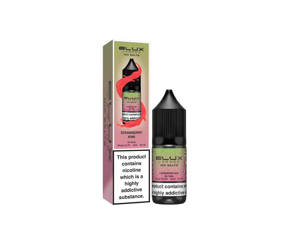 Strawberry Kiwi E-Liquid Nicotine Salt By Elux Legend 10ml - Vapestore Direct