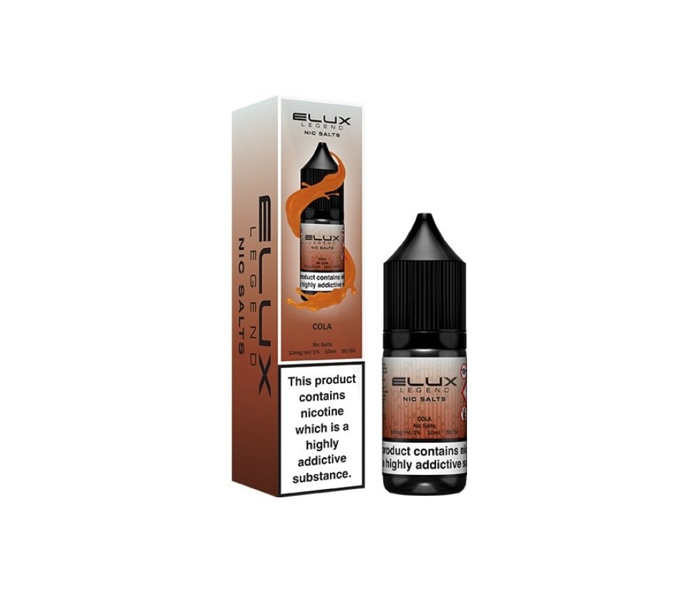 Cola E-Liquid Nicotine Salt By Elux Legend 10ml - Vapestore Direct
