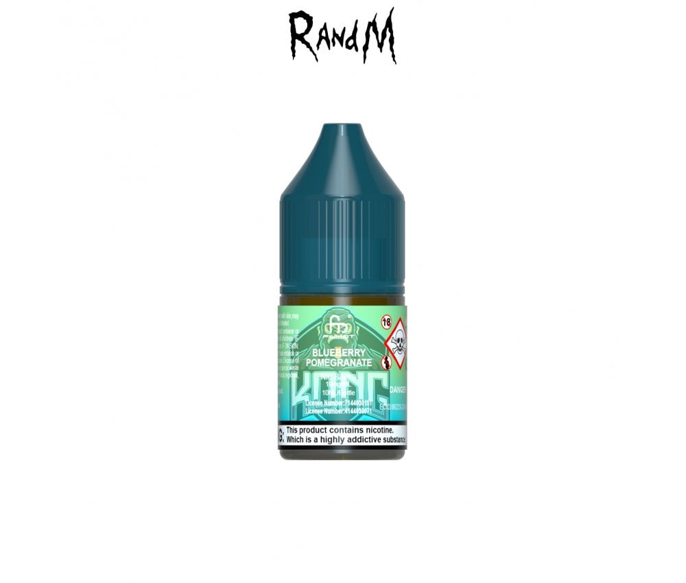 Blueberry Pomegranate 7000 E-Liquid Nicotine Salt by R & M Tornado 10ml - Vapestore Direct