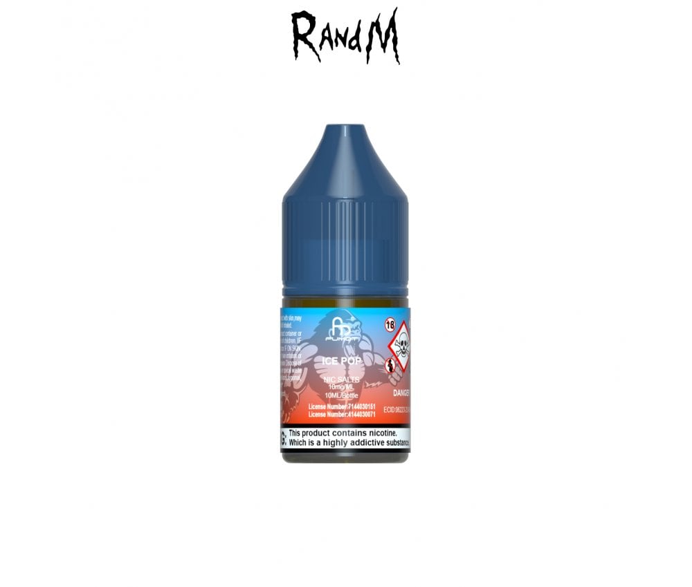 Ice Pop 7000 E-Liquid Nicotine Salt by R & M Tornado 10ml - Vapestore Direct