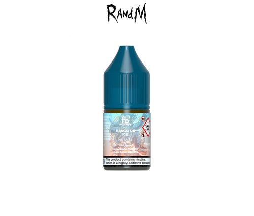 Mango On Ice 7000 E-Liquid Nicotine Salt by R & M Tornado 10ml - Vapestore Direct