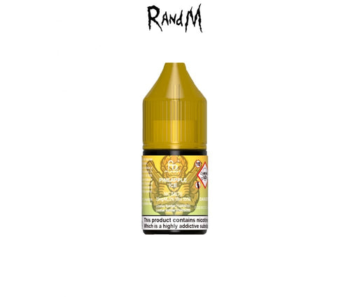 Pinapple Ice 7000 E-Liquid Nicotine Salt by R & M Tornado 10ml - Vapestore Direct