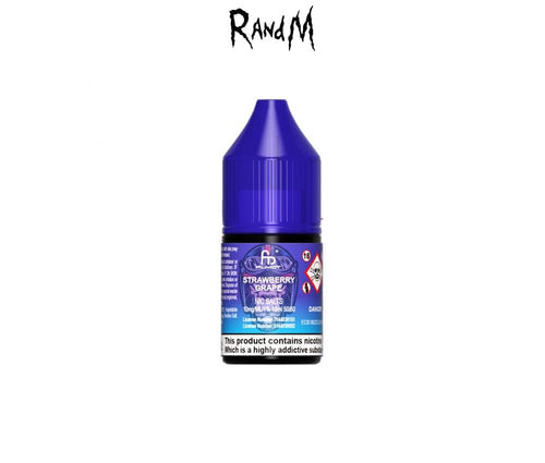 Strawberry Grape 7000 E-Liquid Nicotine Salt by R & M Tornado 10ml - Vapestore Direct