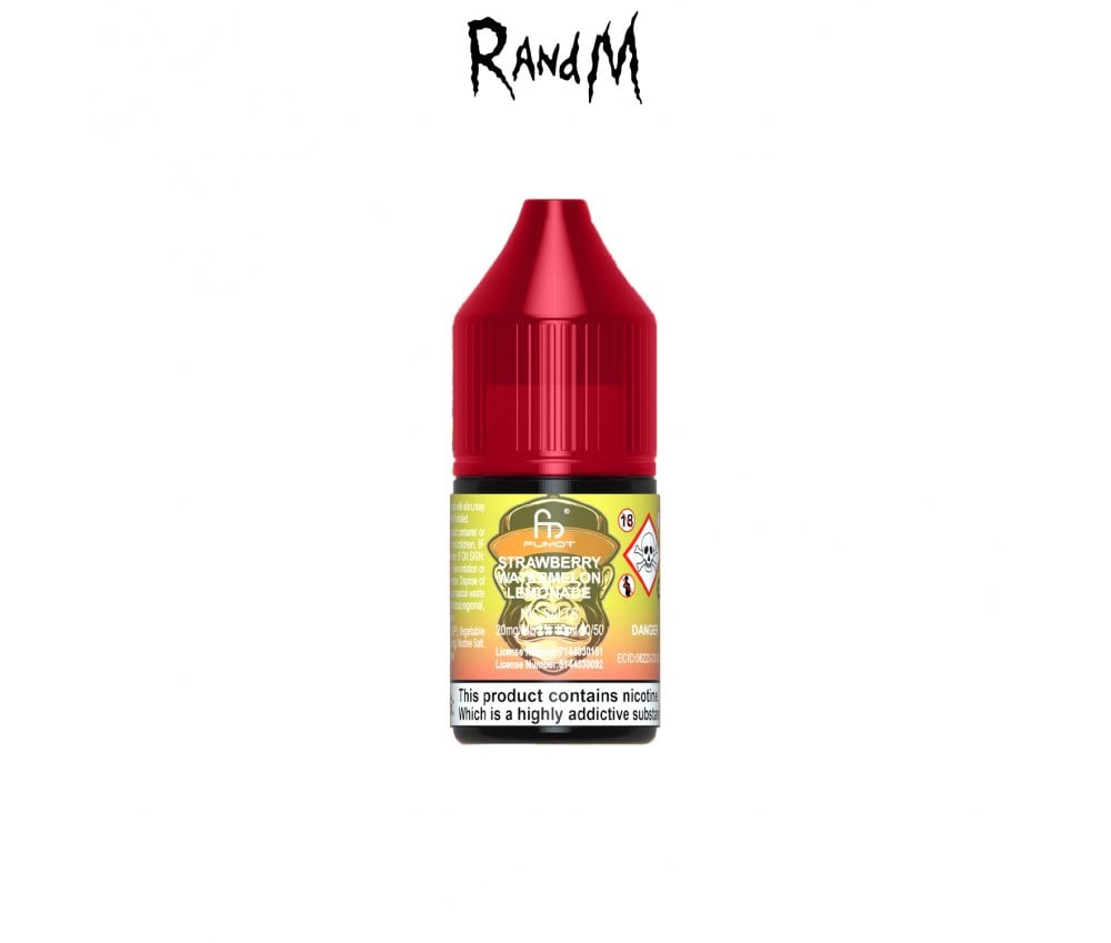 Strawberry Watermelon Lemonade 7000 E-Liquid Nicotine Salt by R & M Tornado 10ml - Vapestore Direct
