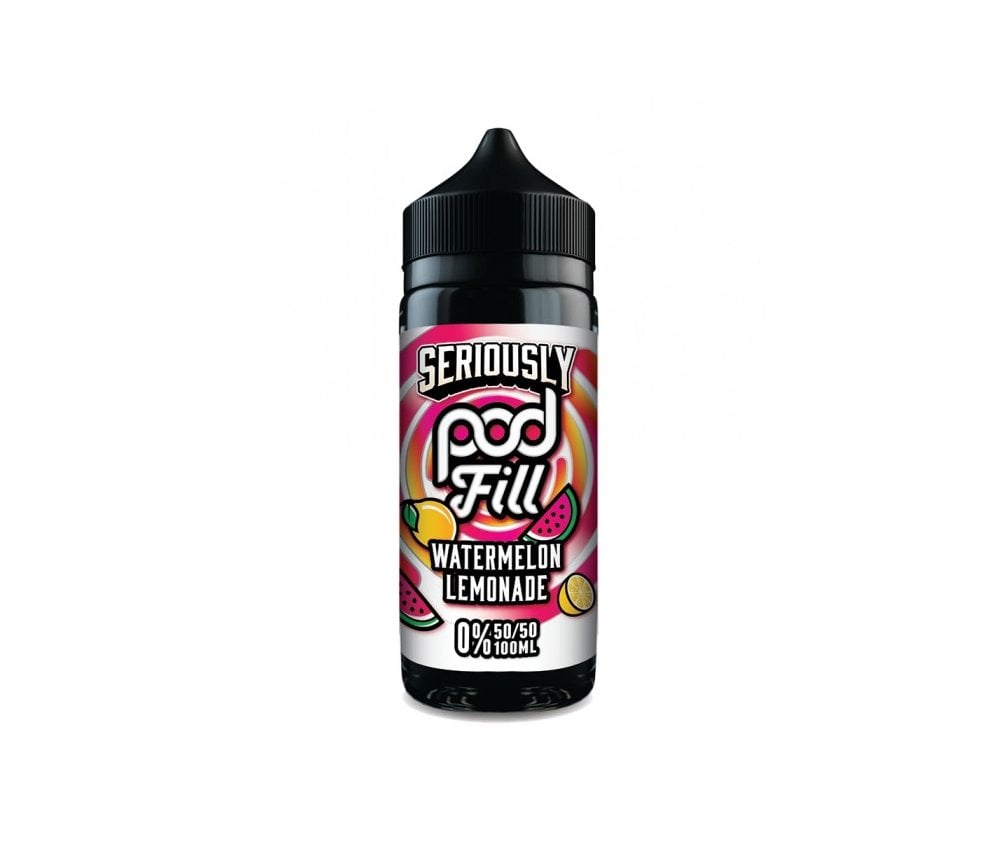 Watermelom Lemon Seriously Pod Fill E-Liquid Shortfill by Doozy Vape 100ml - Vapestore Direct
