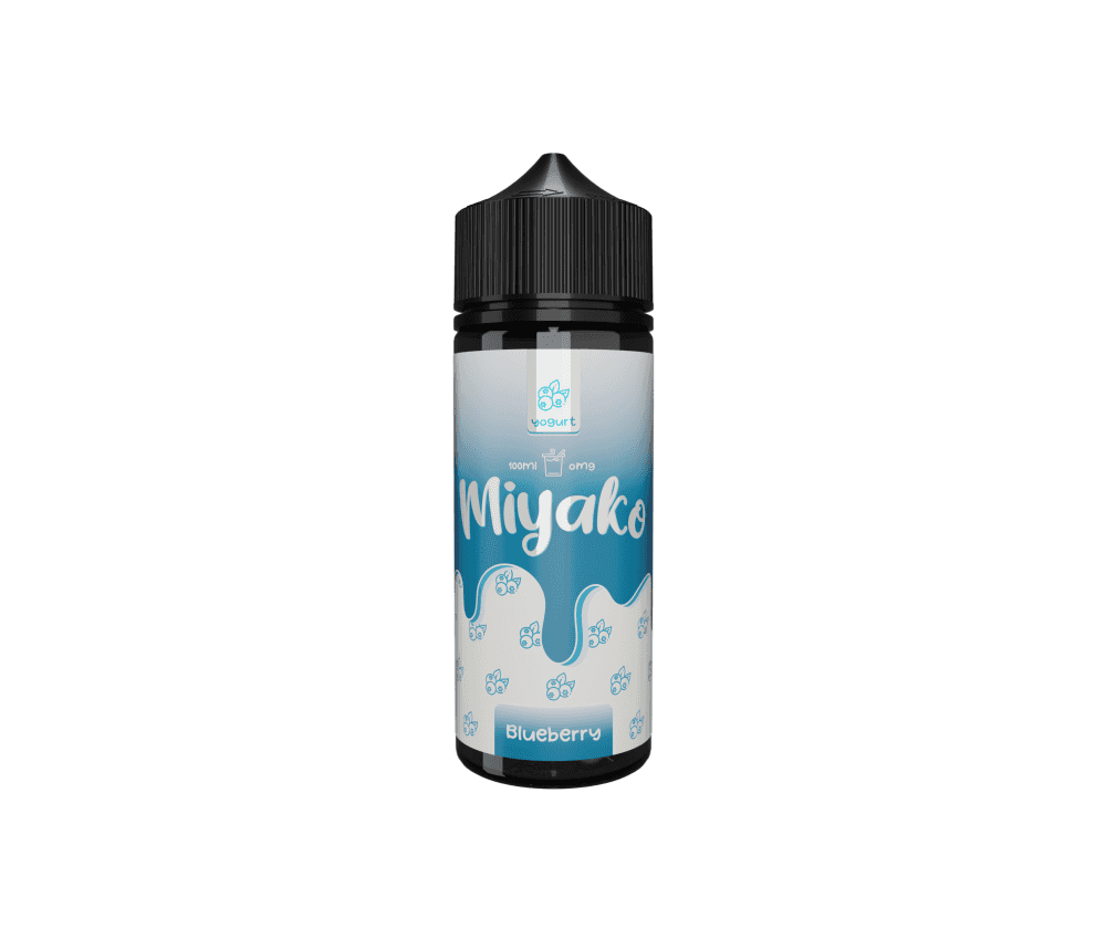 Blueberry Yoghurt Miyako E-Liquid Shortfill By Wick Liquor 100ml - Vapestore Direct
