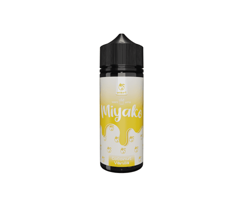 Coconut Vanilla Yoghurt Miyako E-Liquid Shortfill By Wick Liquor 100ml - Vapestore Direct