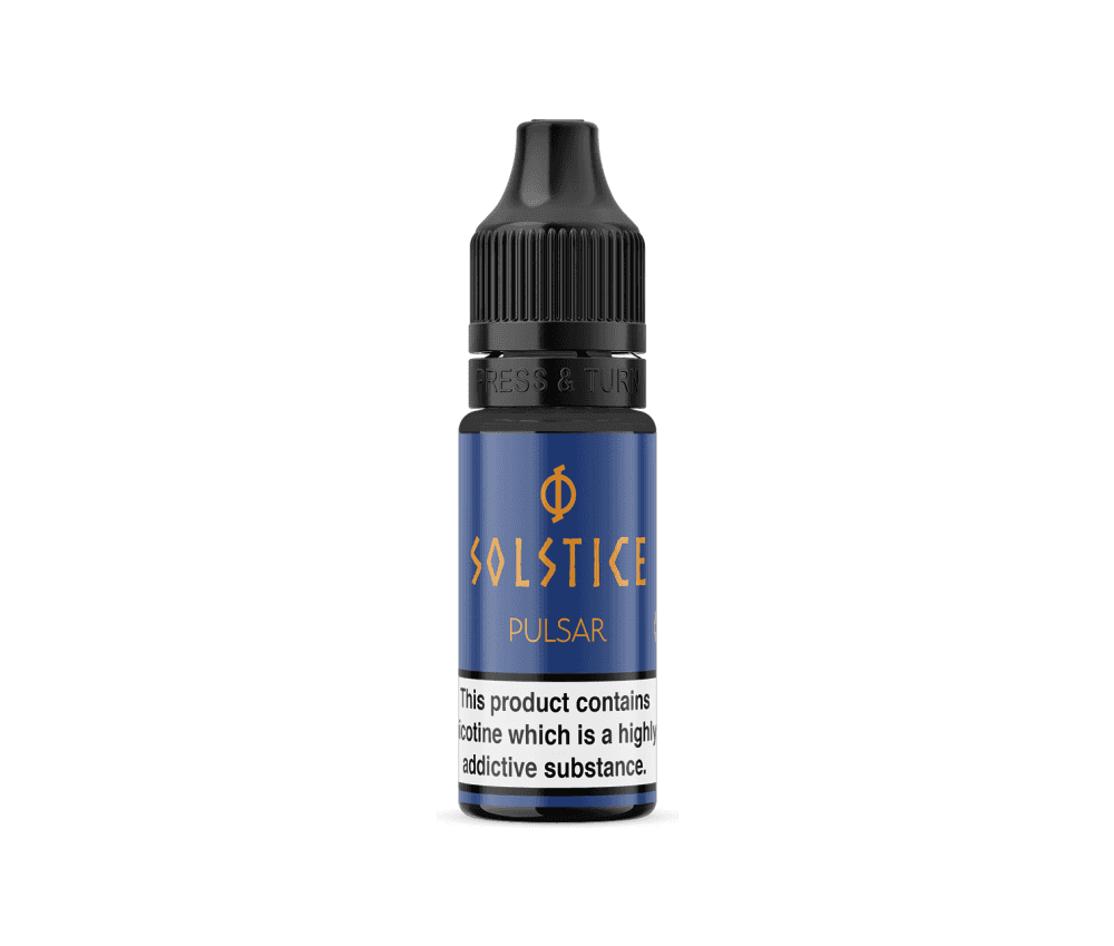 Pulsar Solstice E-Liquid Nicotine Salt By Wick Liquor 10ml - Vapestore Direct