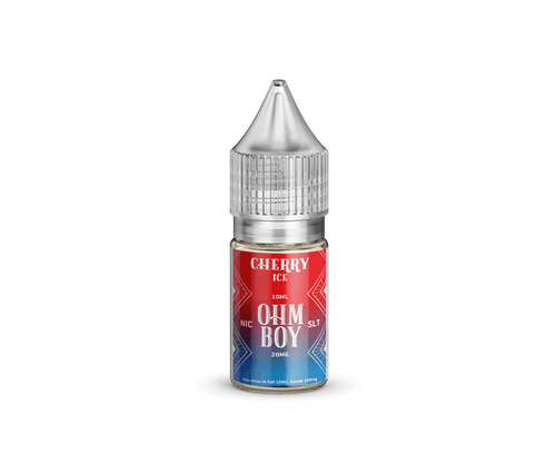 Cherry Ice E-Liquid Nicotine Salt By Ohm Boy 10ml - Vapestore Direct