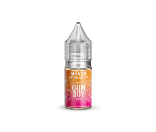 Mango Raspberry Ice E-Liquid Nicotine Salt By Ohm Boy 10ml - Vapestore Direct