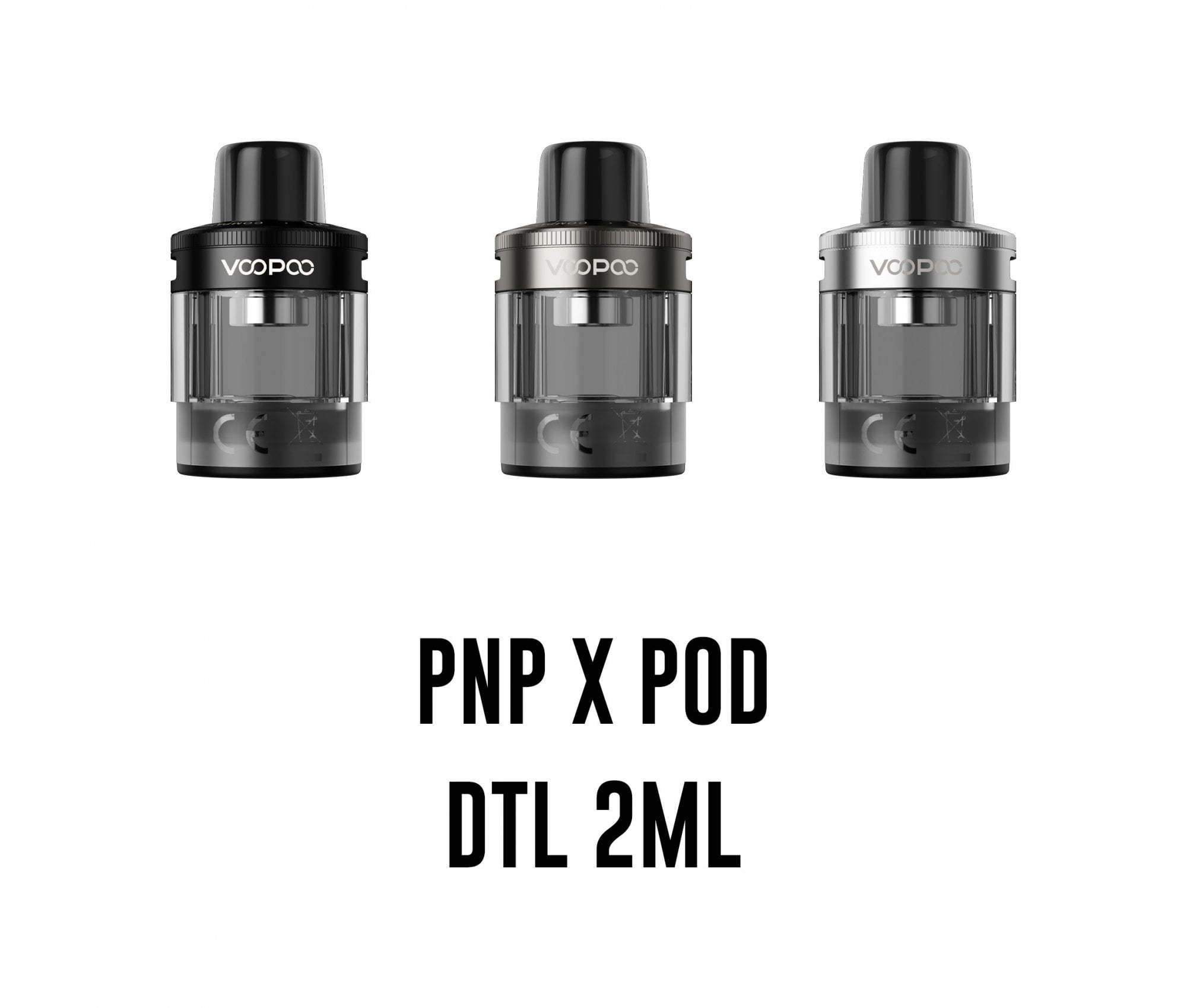 Voopoo PnP X Replacement Empty Pod Cartridges 2ml  DTL Version - Vapestore Direct