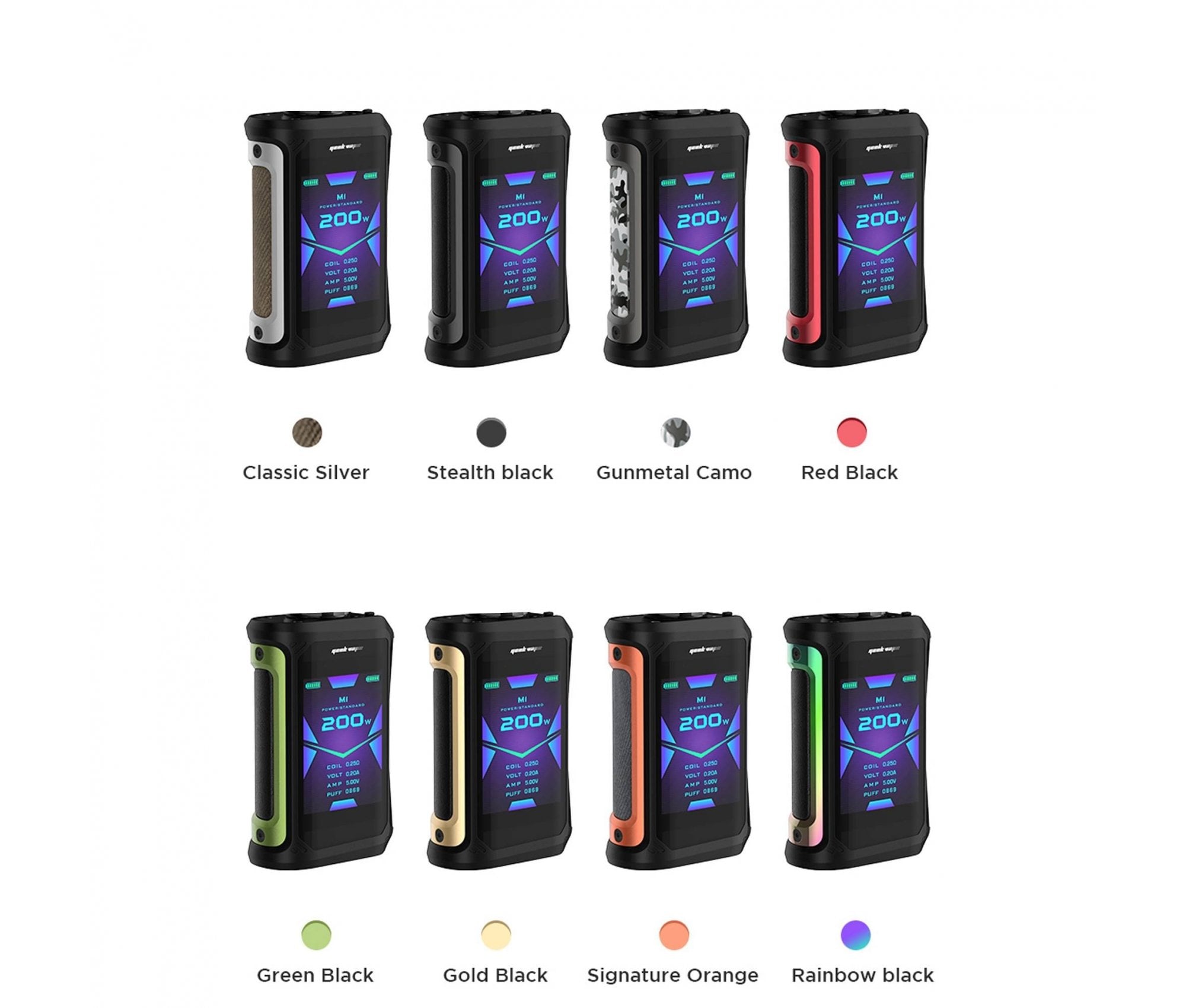 Geek Vape Aegis X 200W Mod - Vapestore Direct