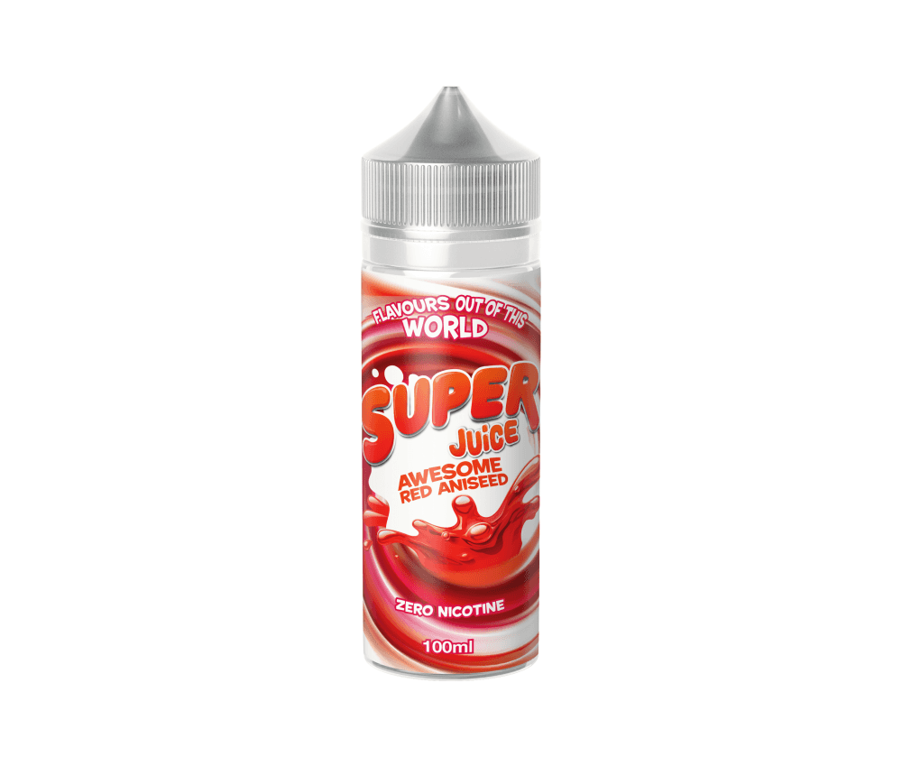 Awesome Red Aniseed Super Juice E-Liquid Shortfill By IVG 100ml - Vapestore Direct