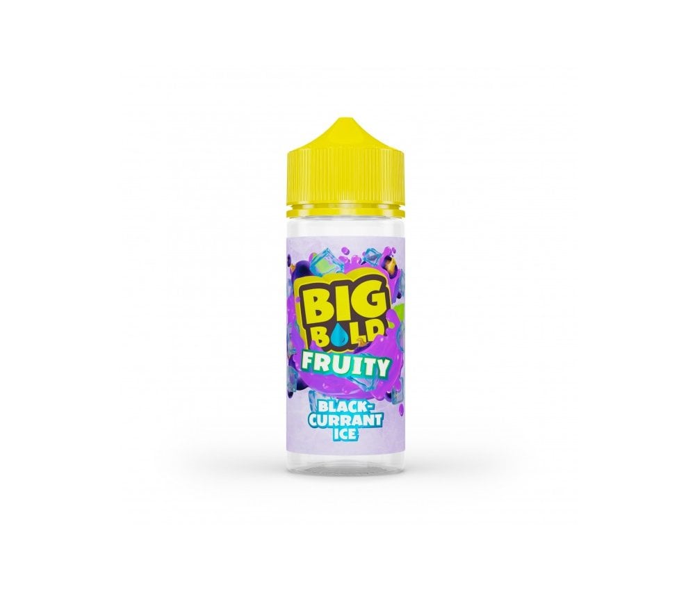 Blackcurrant Ice FRUITY E-Liquid Shortfill By Big Bold 100ml - Vapestore Direct