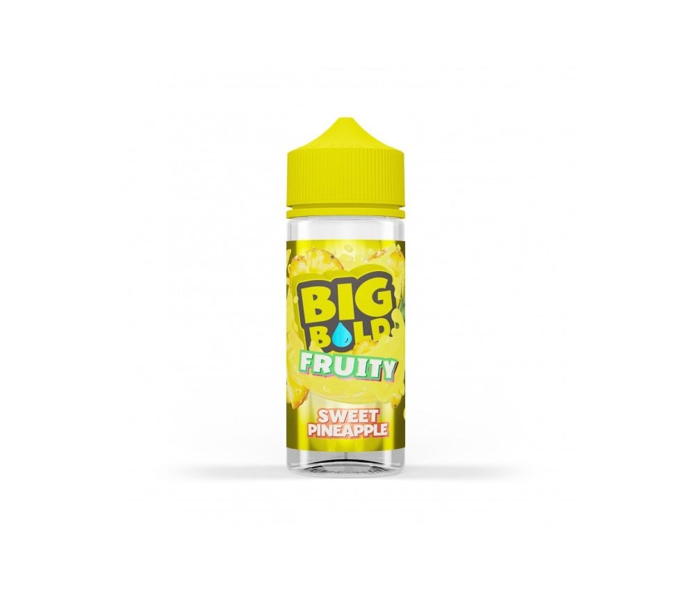 Sweet Pineapple FRUITY E-Liquid Shortfill By Big Bold 100ml - Vapestore Direct