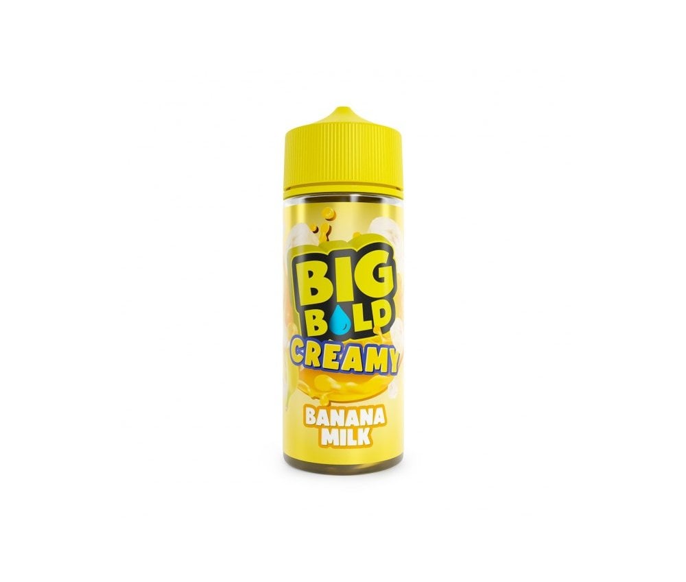 Banana Milk CREAMY E-Liquid Shortfill By Big Bold 100ml - Vapestore Direct