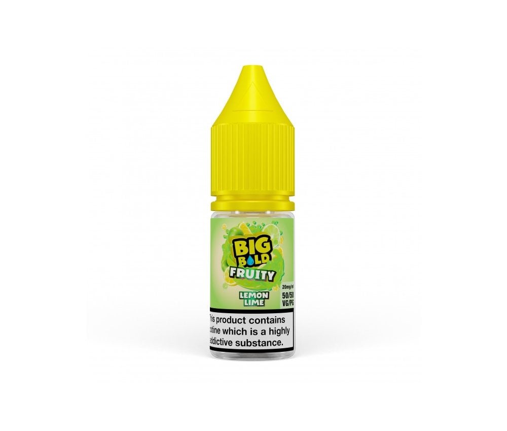 Lemon Lime FRUITY E-Liquid Nicotine Salt By Big Bold 10ml - Vapestore Direct