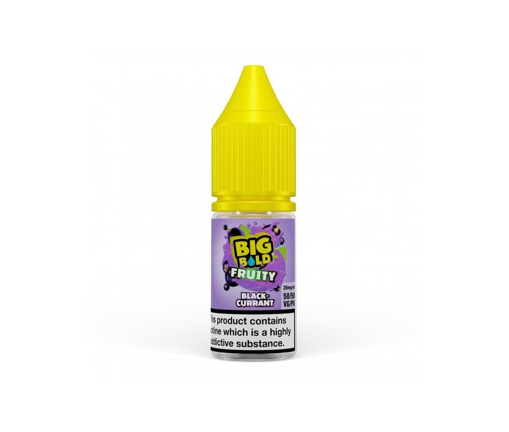 Blackcurrant FRUITY E-Liquid Nicotine Salt By Big Bold 10ml - Vapestore Direct