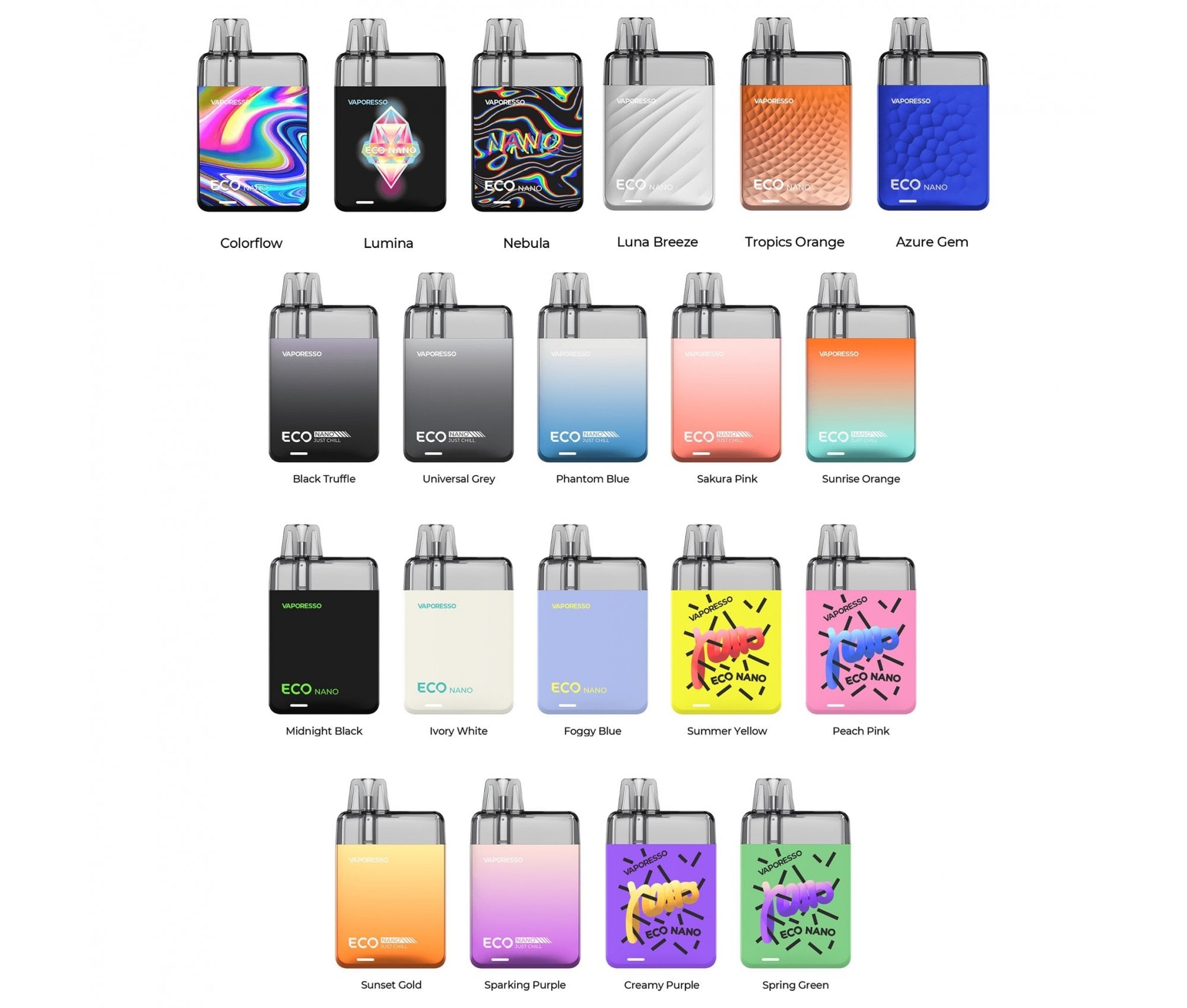 Vaporesso ECO Nano Pod Kit - Vapestore Direct