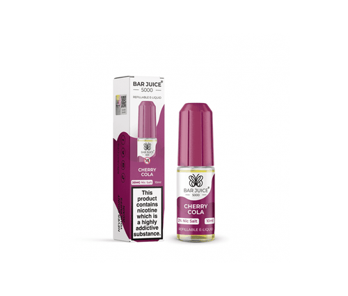 Cherry Cola E-Liquid Nicotine Salt By Bar Juice 10ml - Vapestore Direct