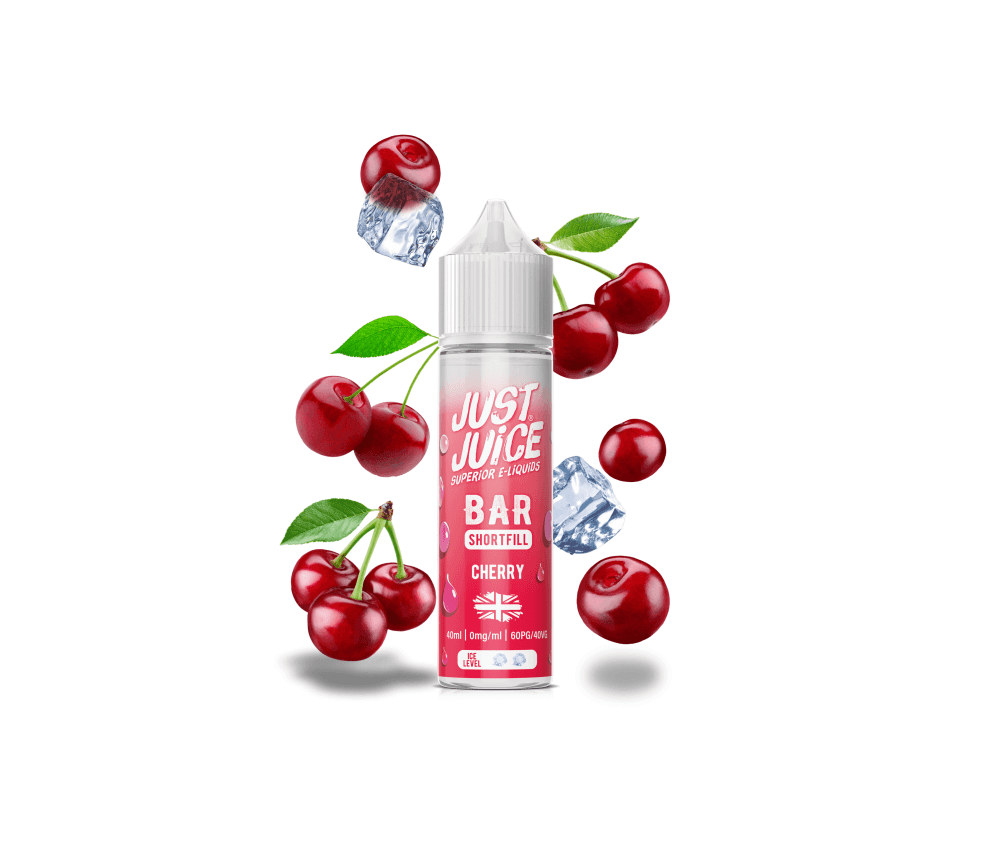 Cherry E-Liquid Bar Shortfill By Just Juice 40ml - Vapestore Direct