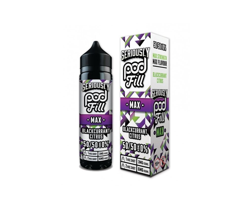 Strawberry Candy Seriously Max Pod Fill E-Liquid Shortfill By Doozy 40ml - Vapestore Direct