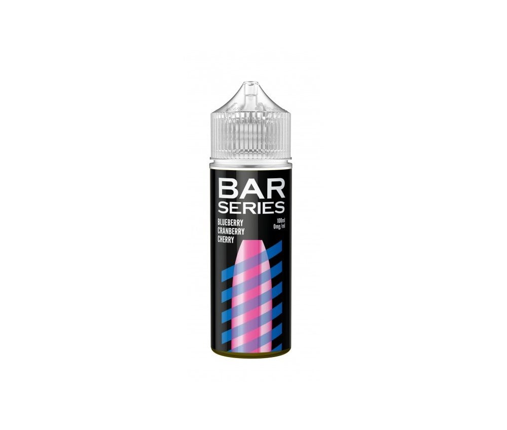 Blueberry Cherry Cranberry E-Liquid Shortfill By Bar Series 100ml - Vapestore Direct