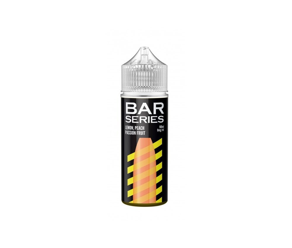 Lemon Peach Passion Fruit E-Liquid Shortfill By Bar Series 100ml - Vapestore Direct