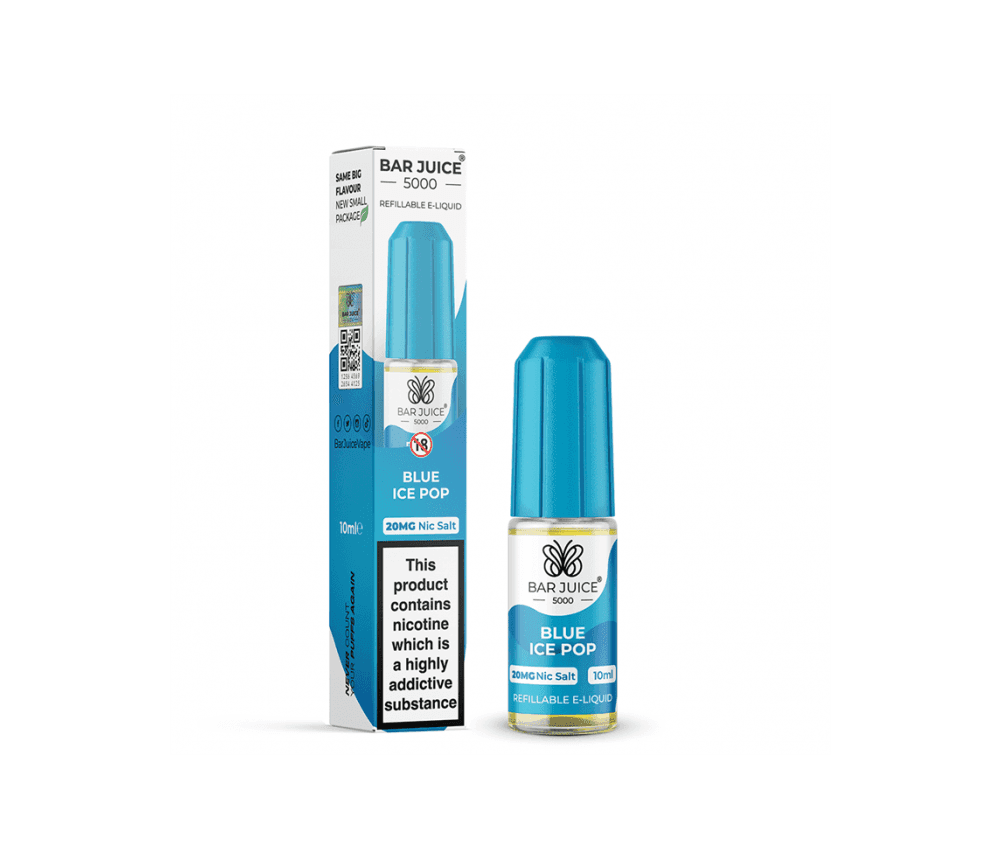 Blue Ice Pop E-Liquid Nicotine Salt By Bar Juice 10ml - Vapestore Direct