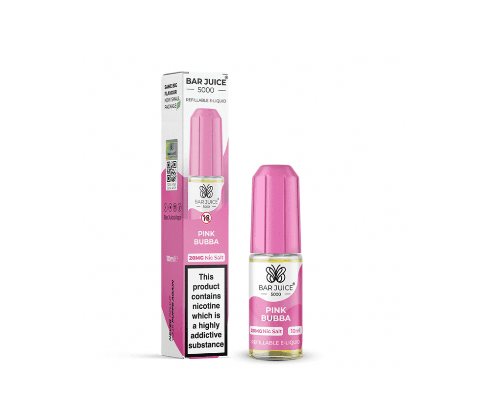 Pink Bubba E-Liquid Nicotine Salt By Bar Juice 10ml - Vapestore Direct
