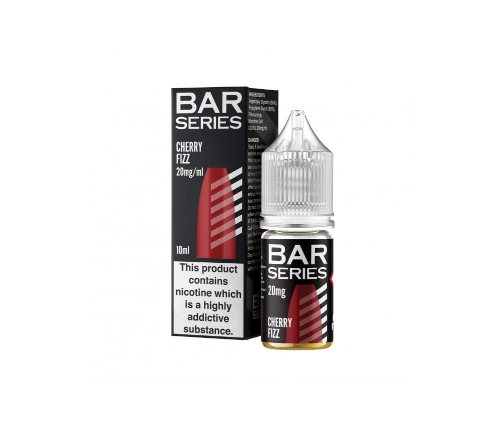 Cherry Fizz E-Liquid Nicotine Salt By Bar Series 10ml - Vapestore Direct