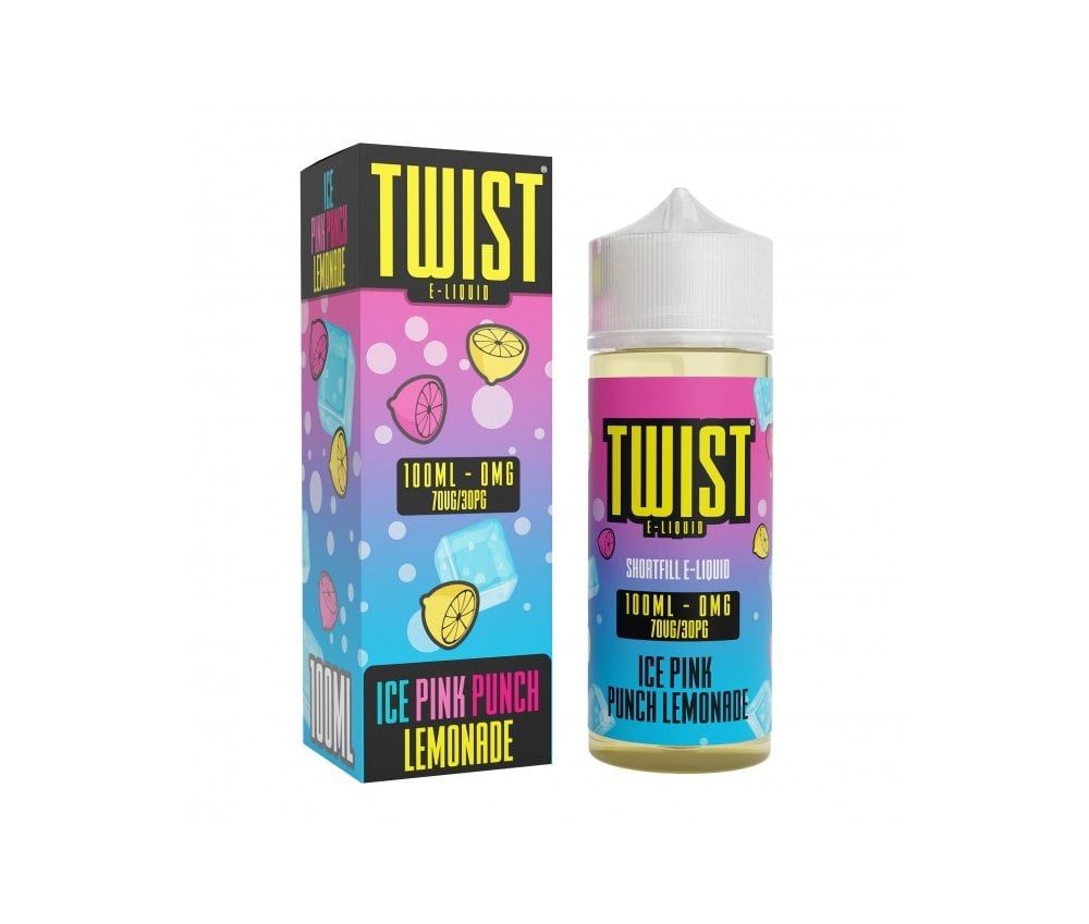 Ice Pink Punch Lemonade E-Liquid Shortfill By Twist 100ml - Vapestore Direct