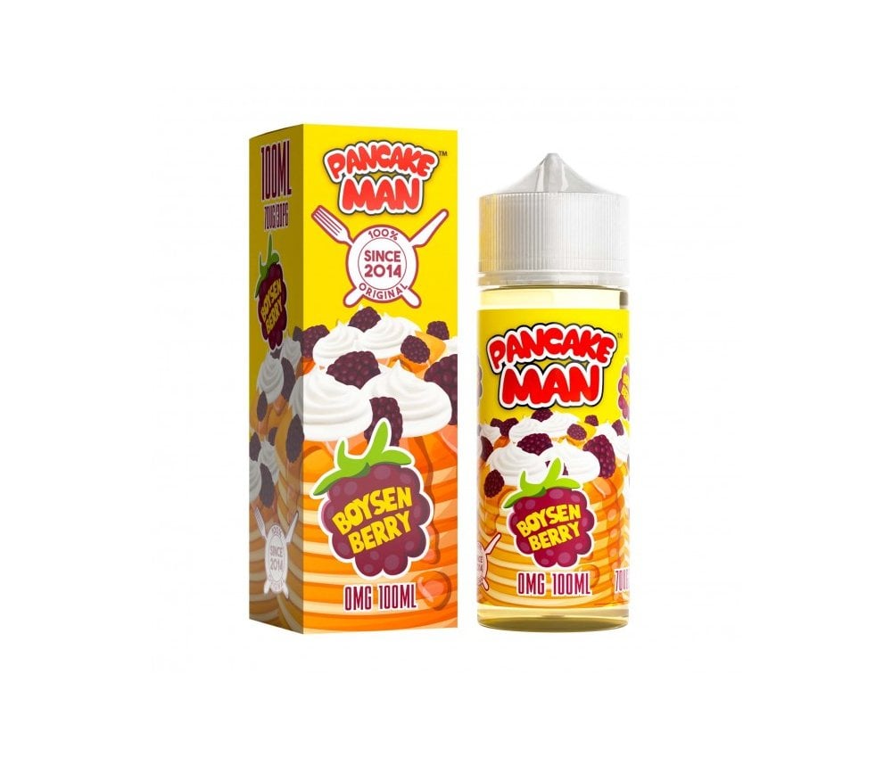 Boysen Berry E-Liquid Shortfill By Pancake Man 100ml - Vapestore Direct