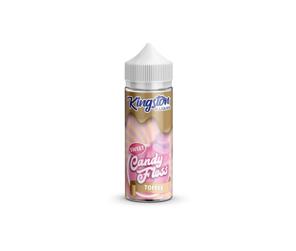 Toffee Candy Floss E-Liquid Shortfill By Kingston 100ml - Vapestore Direct