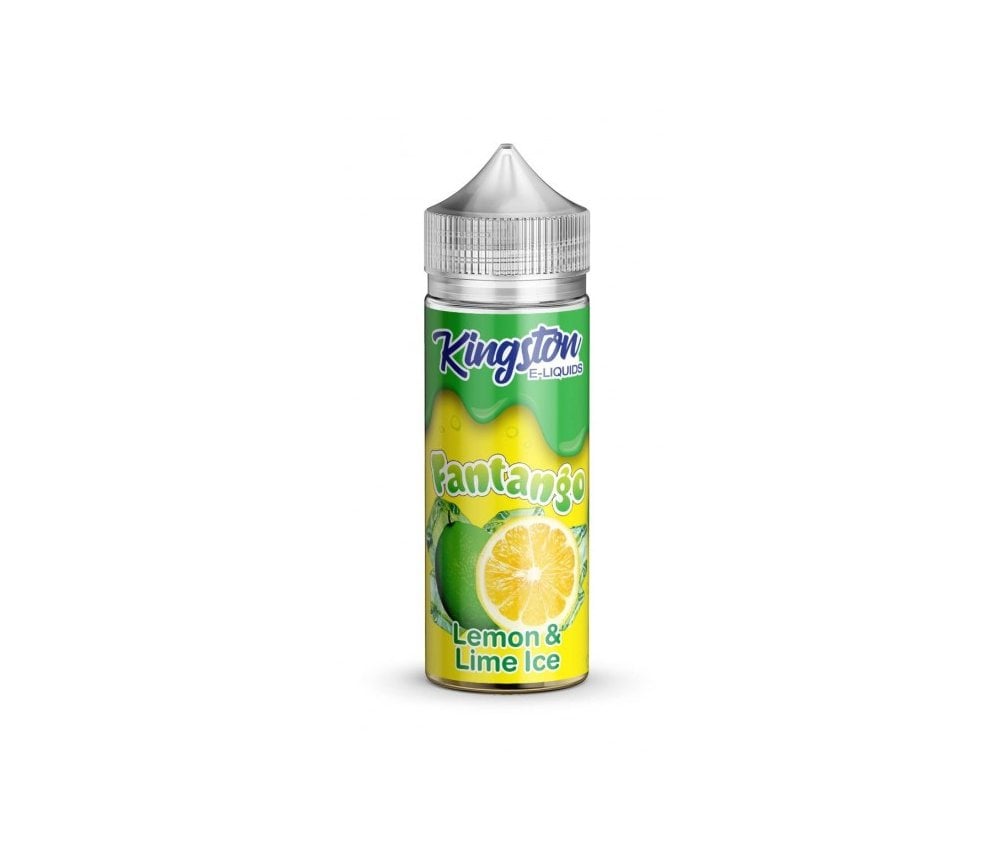 Lemon & Lime Ice Fantango E-Liquid Shortfill By Kingston 100ml - Vapestore Direct
