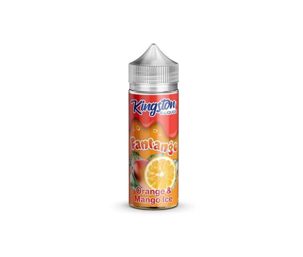 Orange & Mango Ice Fantango E-Liquid Shortfill By Kingston 100ml - Vapestore Direct