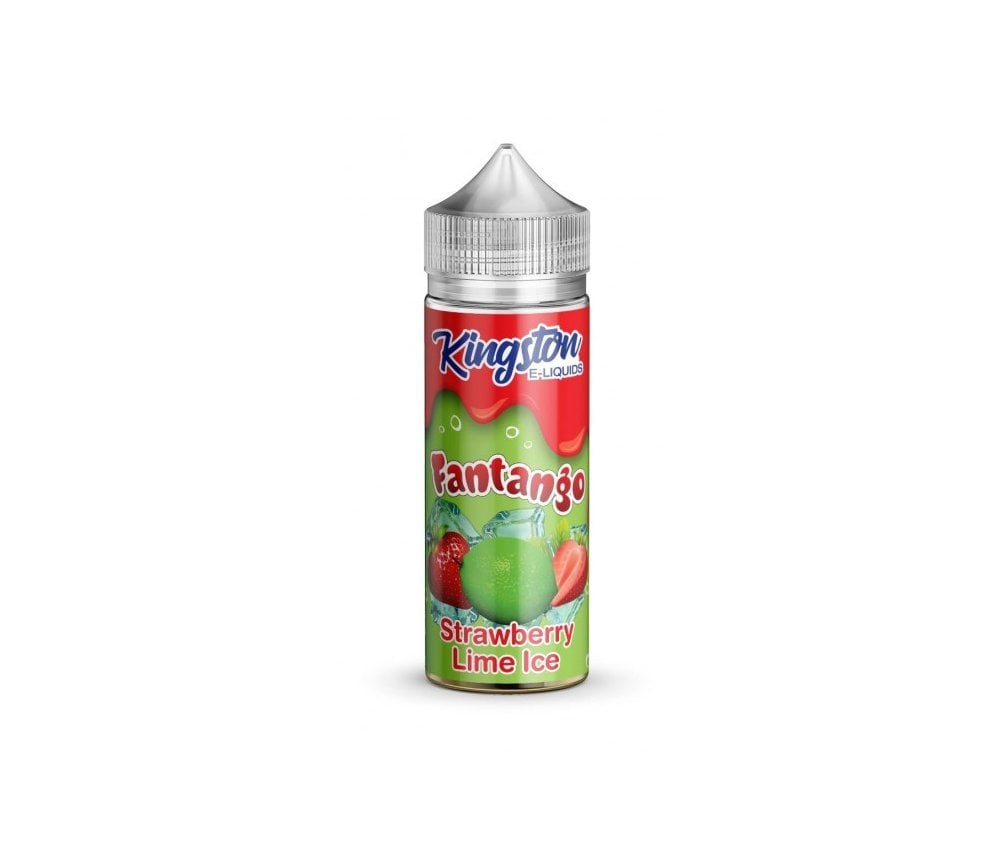 Strawberry & Lime Ice Fantango E-Liquid Shortfill By Kingston 100ml - Vapestore Direct