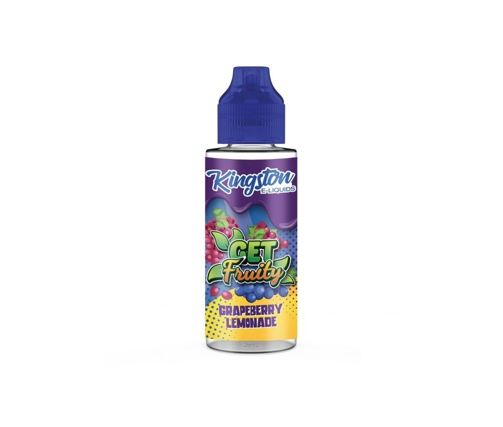 Grapeberry Lemonade Get Fruity E-Liquid Shortfill By Kingston 100ml - Vapestore Direct