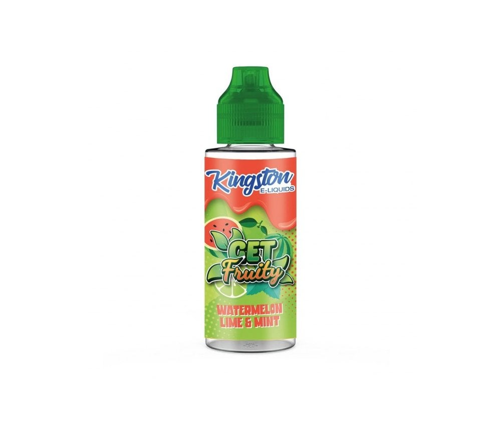 Watermelon Lime & Mint Get Fruity E-Liquid Shortfill By Kingston 100ml - Vapestore Direct