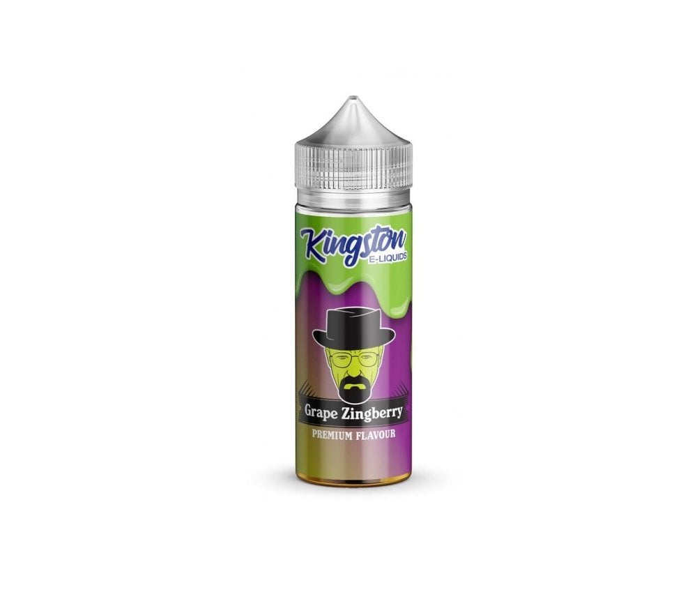 Strawberry Kiwi Zingberry E-Liquid Shortfill By Kingston Mint 100ml - Vapestore Direct