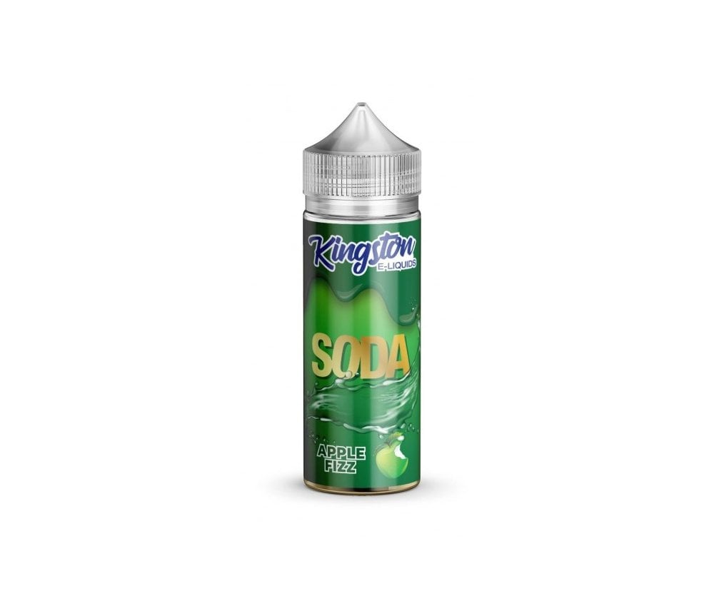 Apple Fizz Soda E-Liquid Shortfill By Kingston 100ml - Vapestore Direct