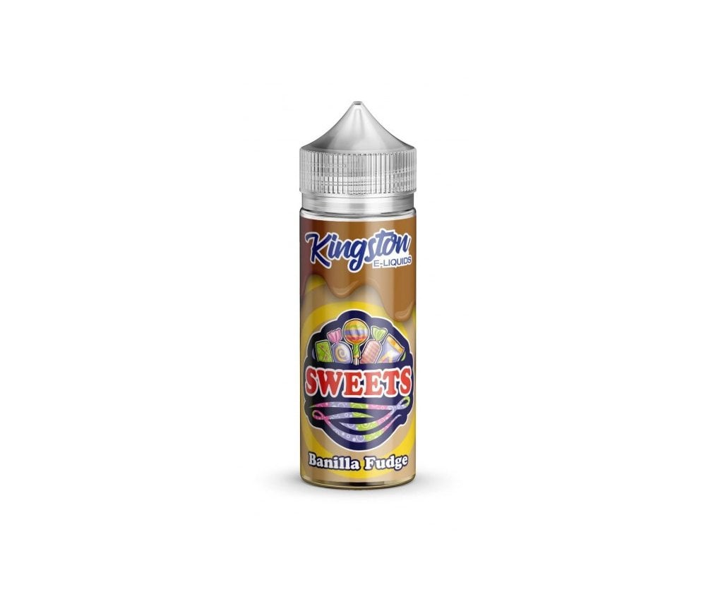 Banilla Fudge Sweets E-Liquid Shortfill By Kingston 100ml - Vapestore Direct