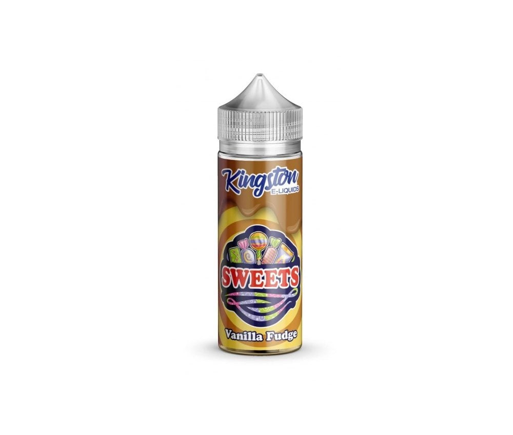 Vanilla Fudge Sweets E-Liquid Shortfill By Kingston 100ml - Vapestore Direct