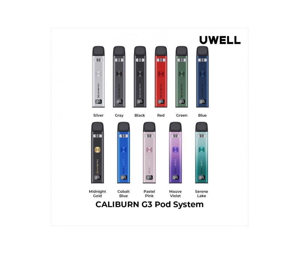 Uwell Caliburn G3 Pod Kit - Vapestore Direct