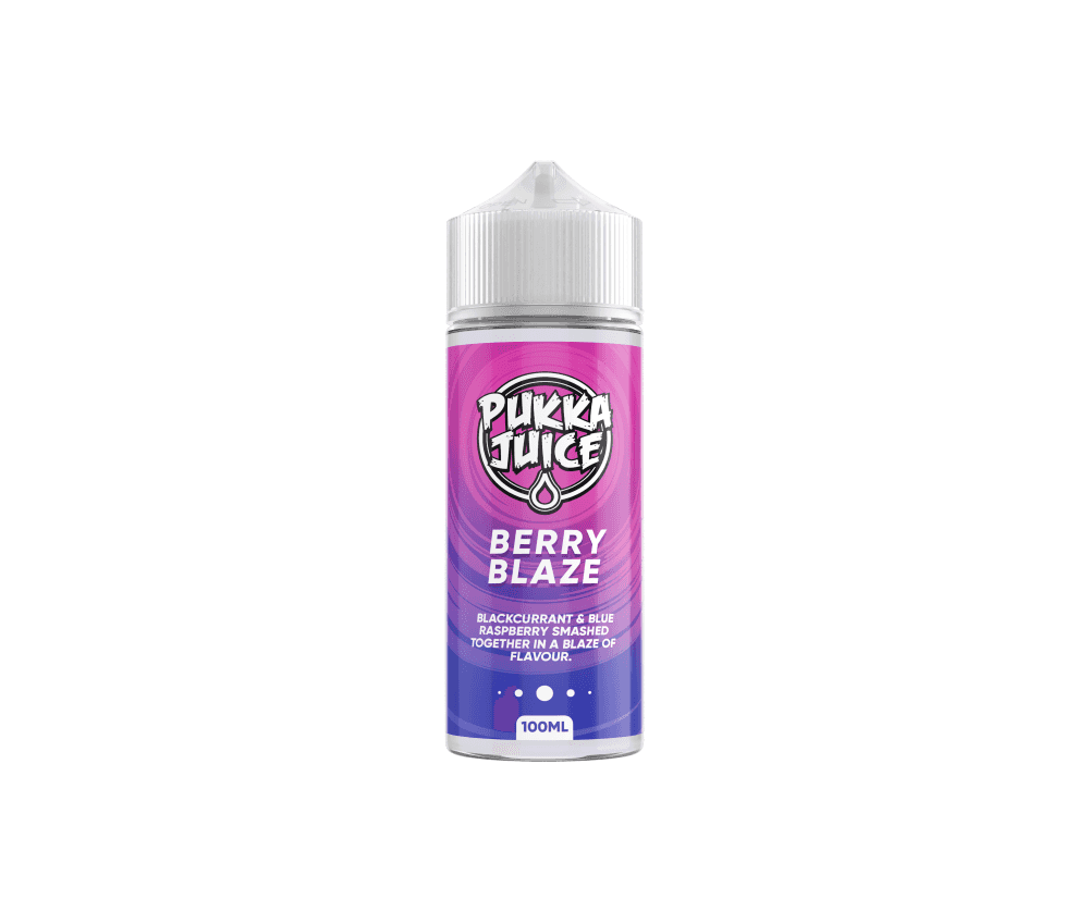 Berry Blaze E-Liquid Shortfill By Pukka 100ml - Vapestore Direct