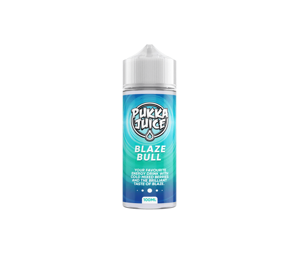 Blaze Bull E-Liquid Shortfill By Pukka 100ml - Vapestore Direct
