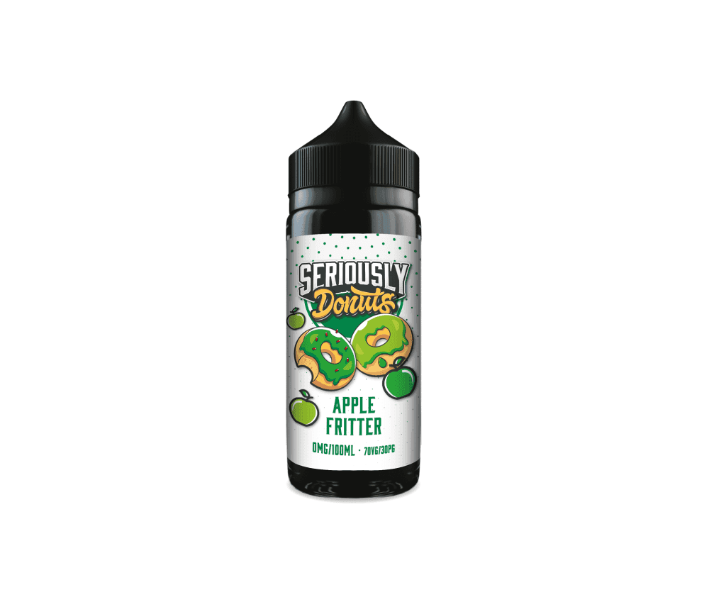 Apple Fritter Seriously Donuts E-Liquid Shortfill By Doozy Vape 100ml - Vapestore Direct
