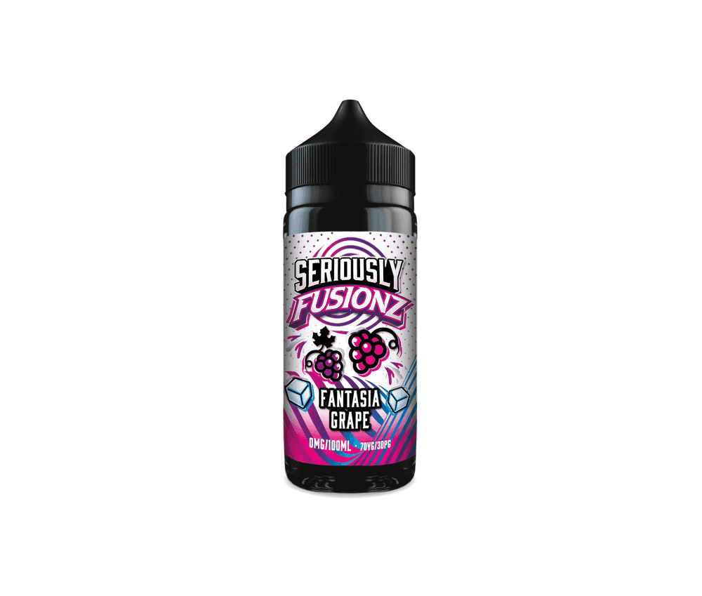 Fantasia Grape Seriously Fusionz E-Liquid Shortfill By Doozy Vape 100ml - Vapestore Direct