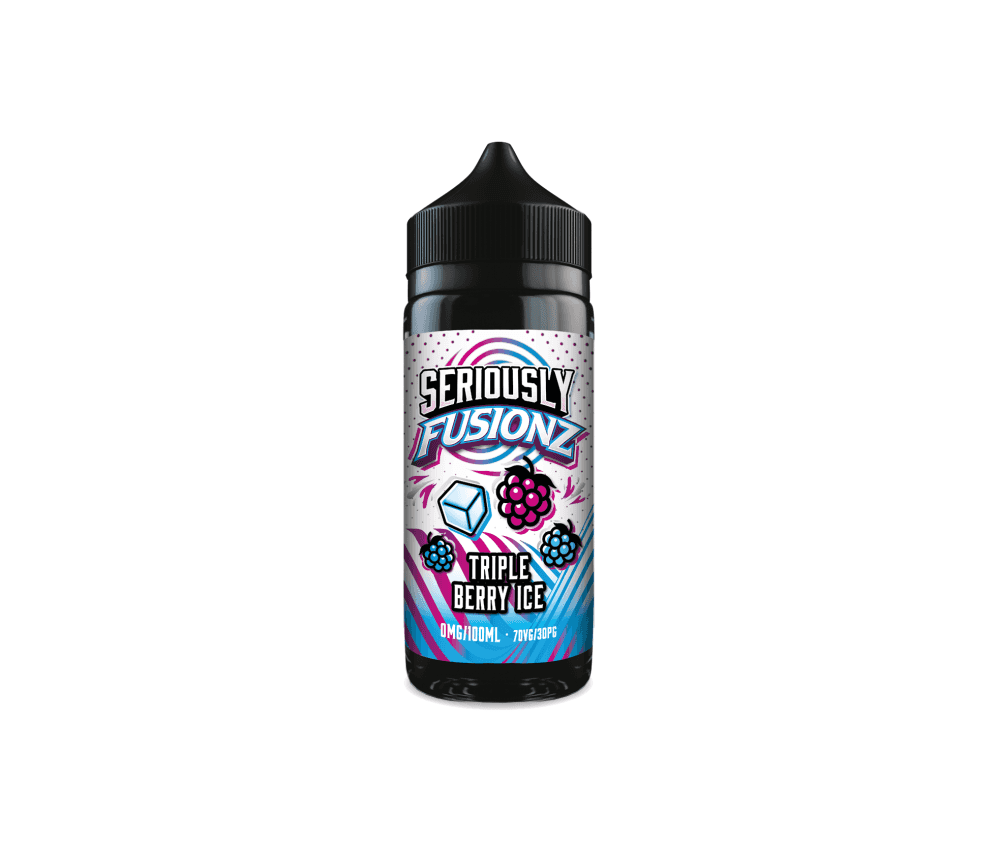 Triple Berry Ice Seriously Fusionz E-Liquid Shortfill By Doozy Vape 100ml - Vapestore Direct